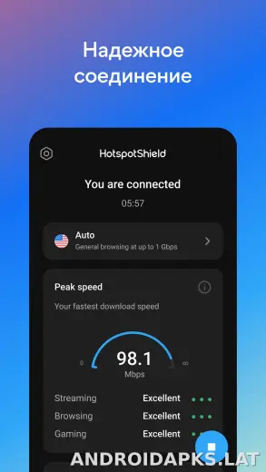 Hotspot Shield скриншот 4